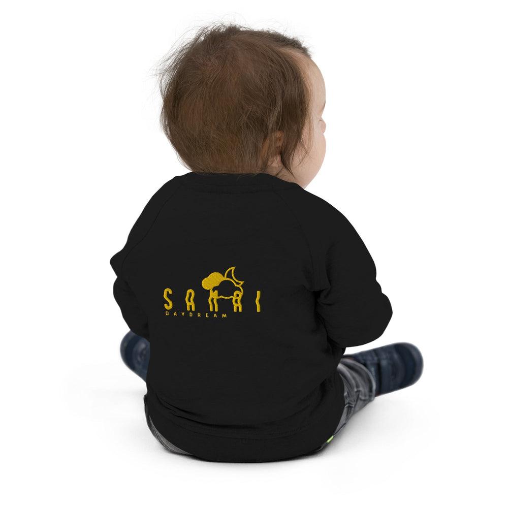 Baby Organic Embroidery Samai Bomber Jacket-Samai Apparel