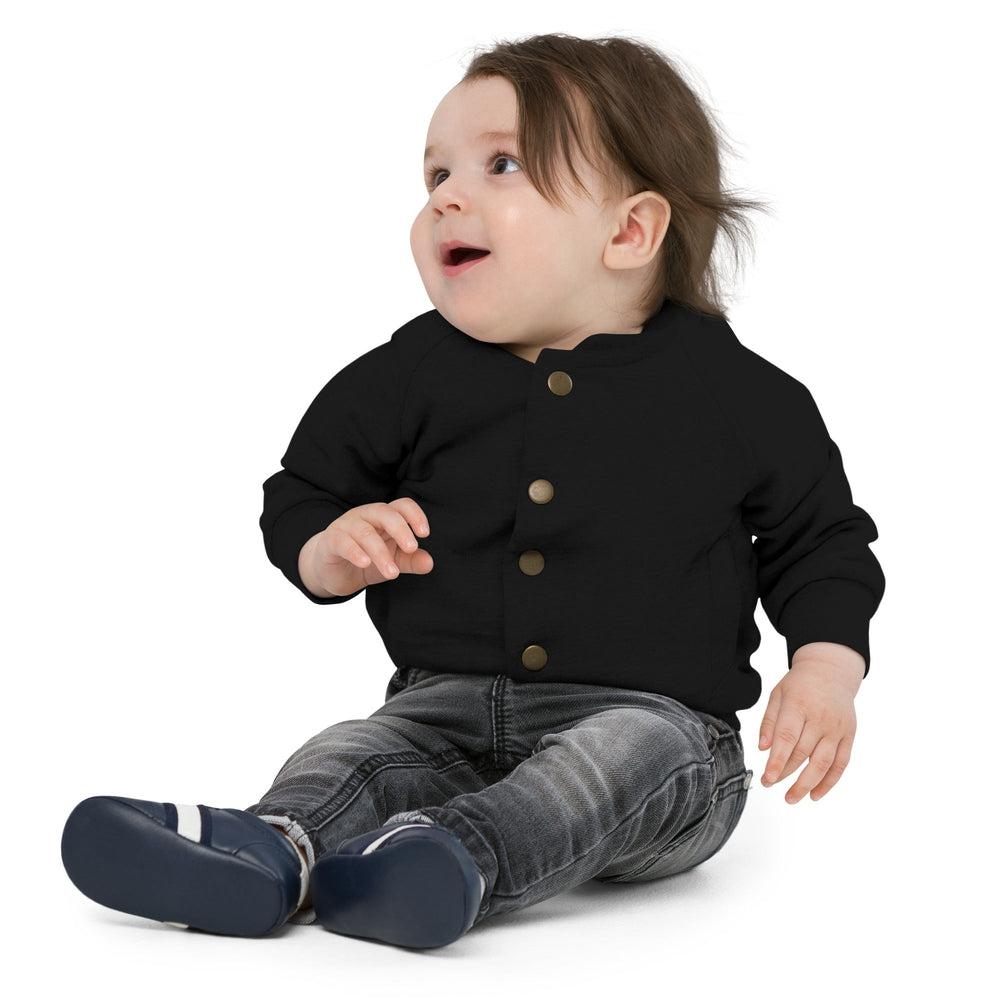 Baby Organic Embroidery Samai Bomber Jacket-Samai Apparel