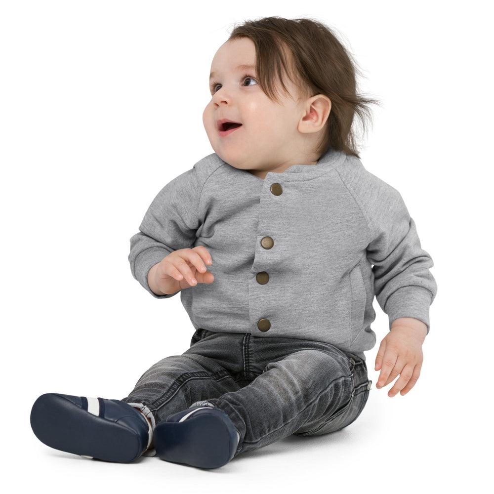 Baby Organic Embroidery Samai Bomber Jacket-Samai Apparel