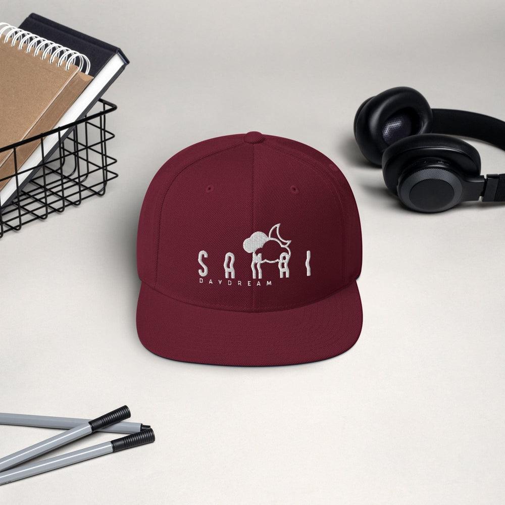 Maroon Classic Samai Snapback-Samai Apparel