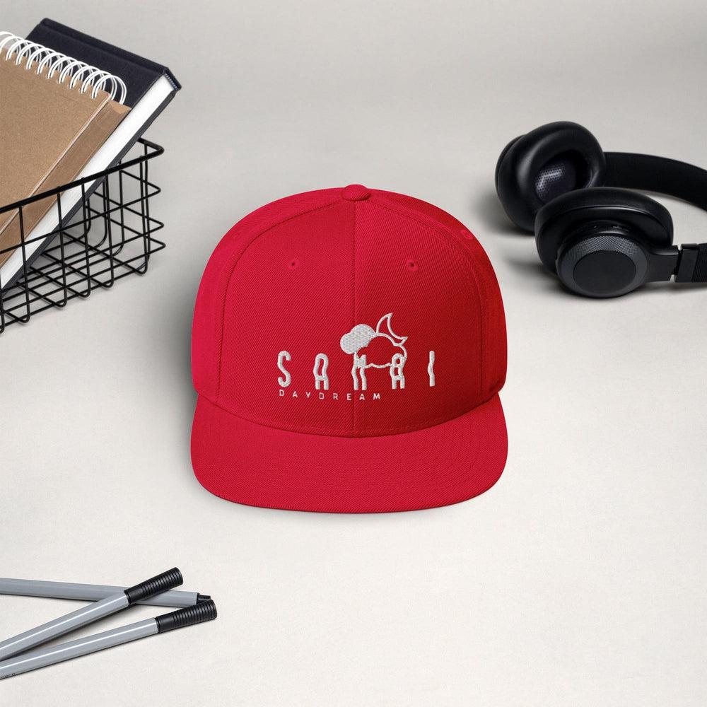 Red Classic Samai Snapback-Samai Apparel