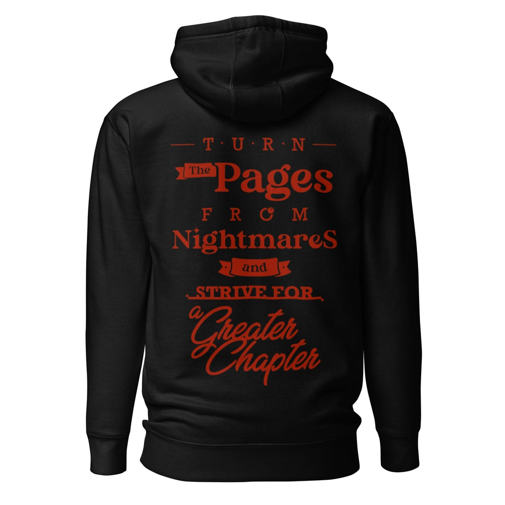 Premium Red Logo Slogan Hoodie-Samai Apparel