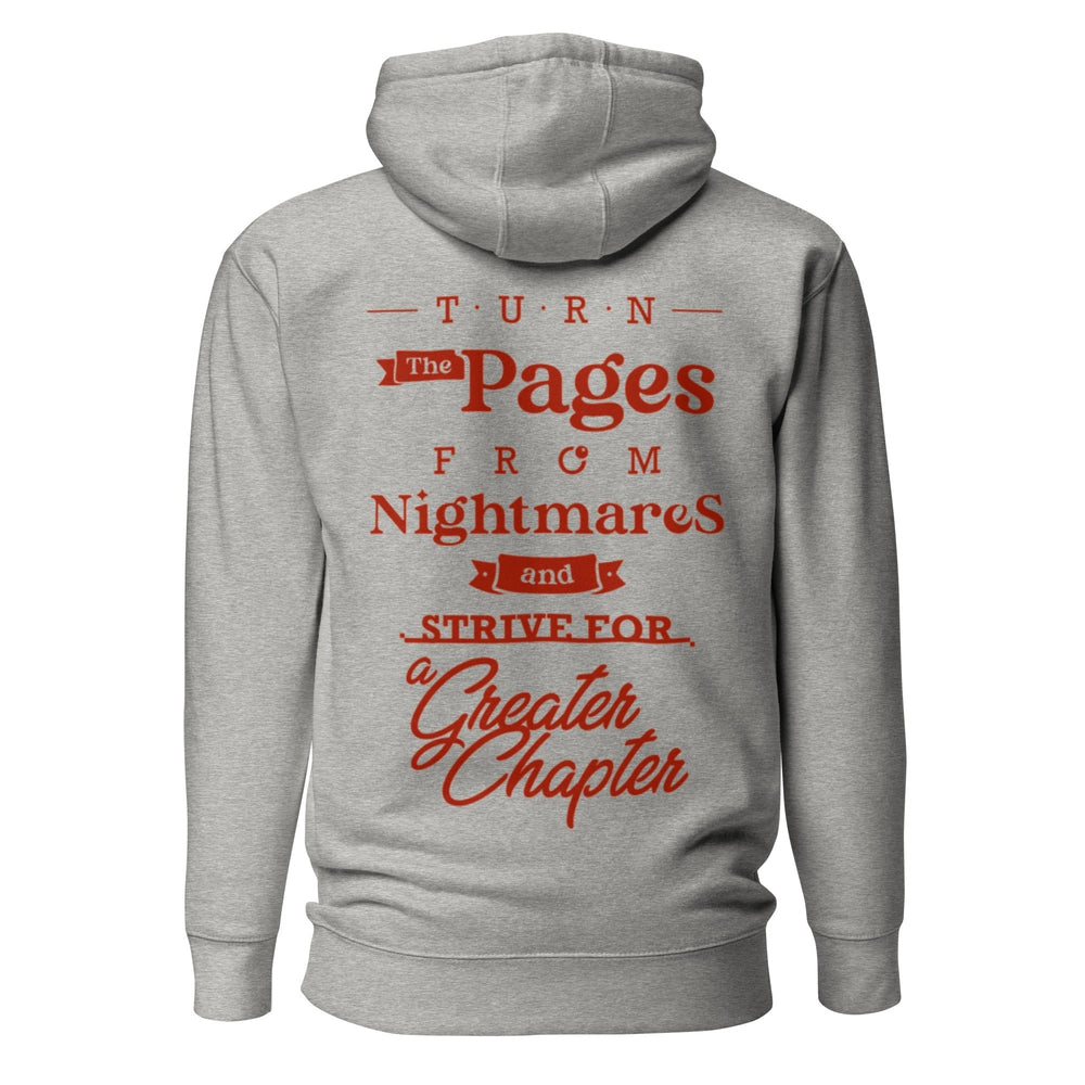 Premium Red Logo Slogan Hoodie-Samai Apparel