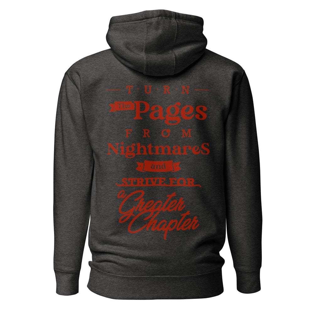 Premium Red Logo Slogan Hoodie-Samai Apparel