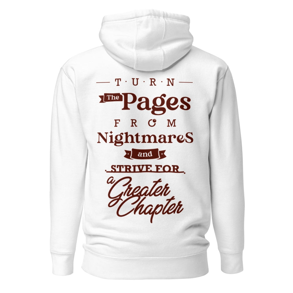 Premium Burgundy Logo Slogan Hoodie-Samai Apparel