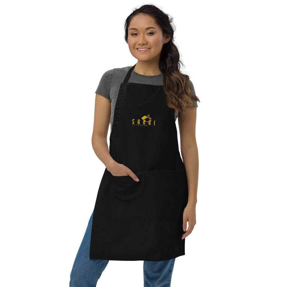 Embroidered Samai Apron-Samai Apparel