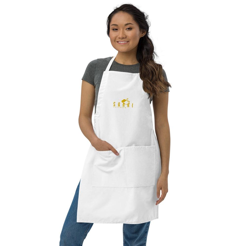 Embroidered Samai Apron-Samai Apparel