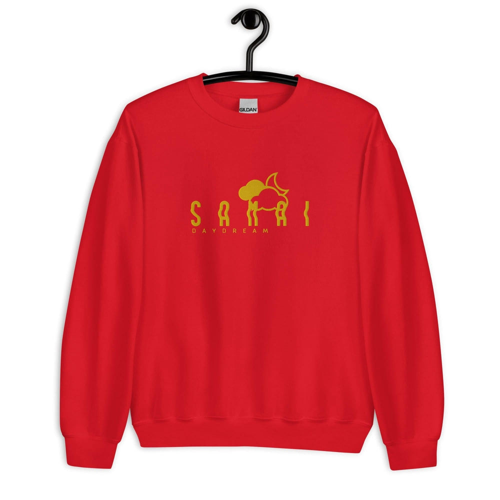 Unisex Embroidery Gold Samai Logo Sweatshirt-Samai Apparel