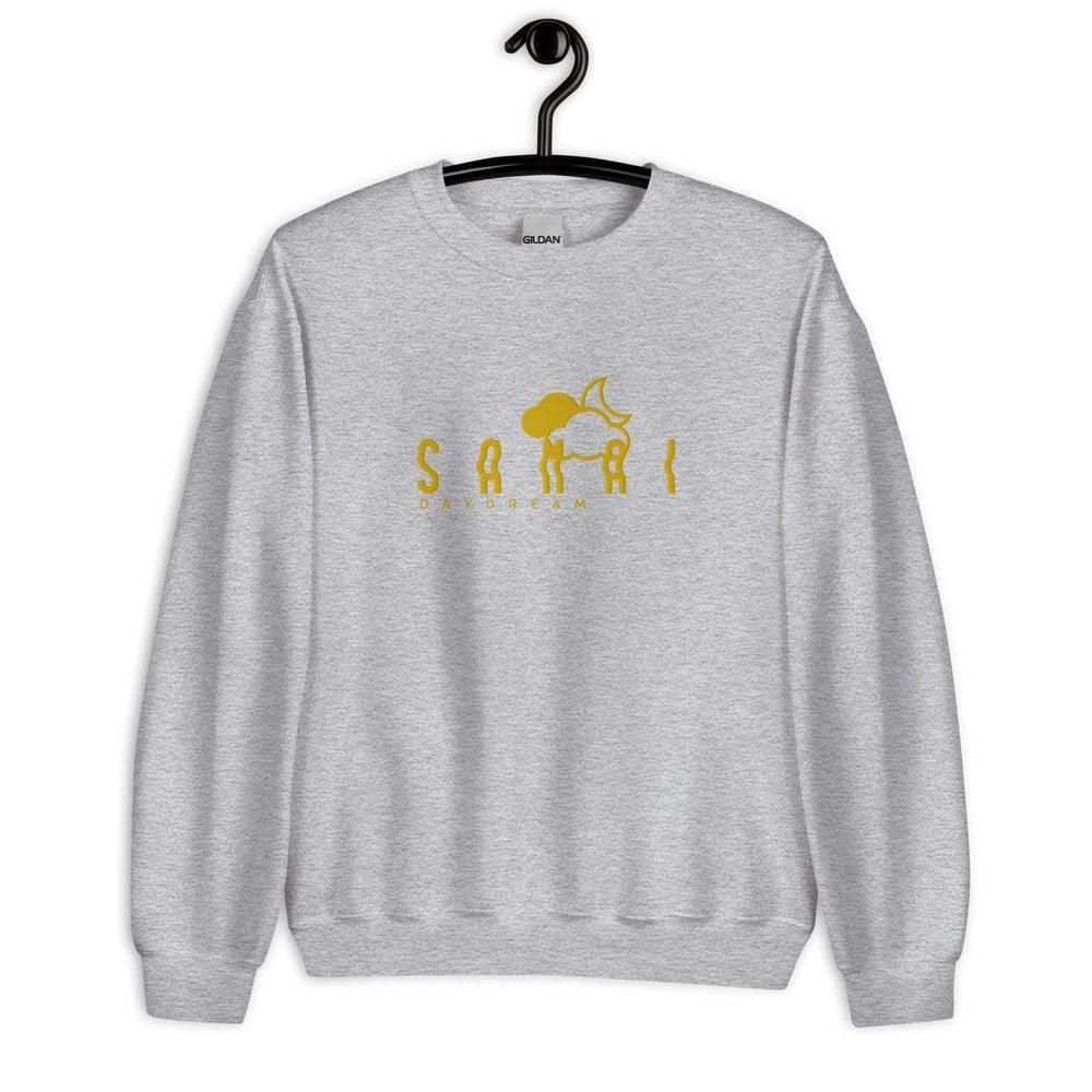 Unisex Embroidery Gold Samai Logo Sweatshirt-Samai Apparel