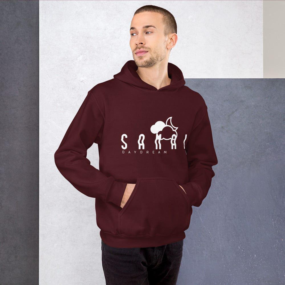 Maroon Unisex Heavy Blend Samai Hoodie-Samai Apparel