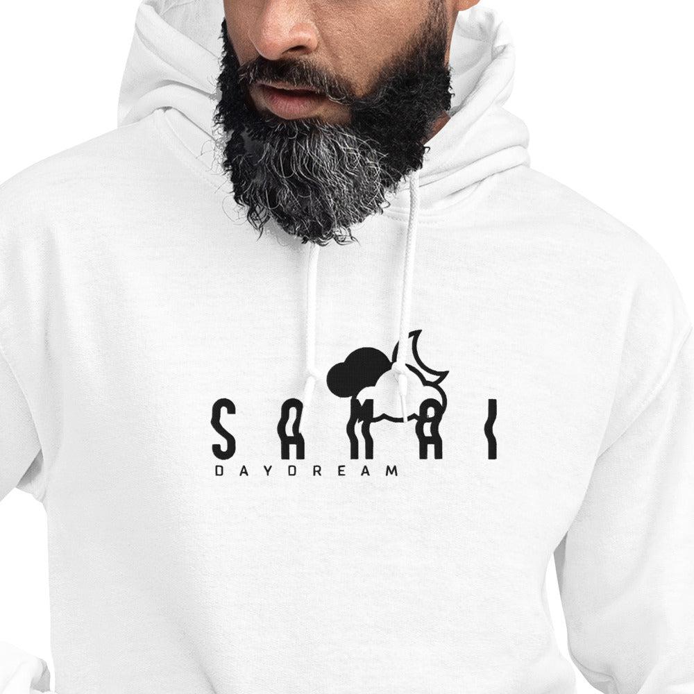 Embroidery Black Center Logo Hoodie-Samai Apparel