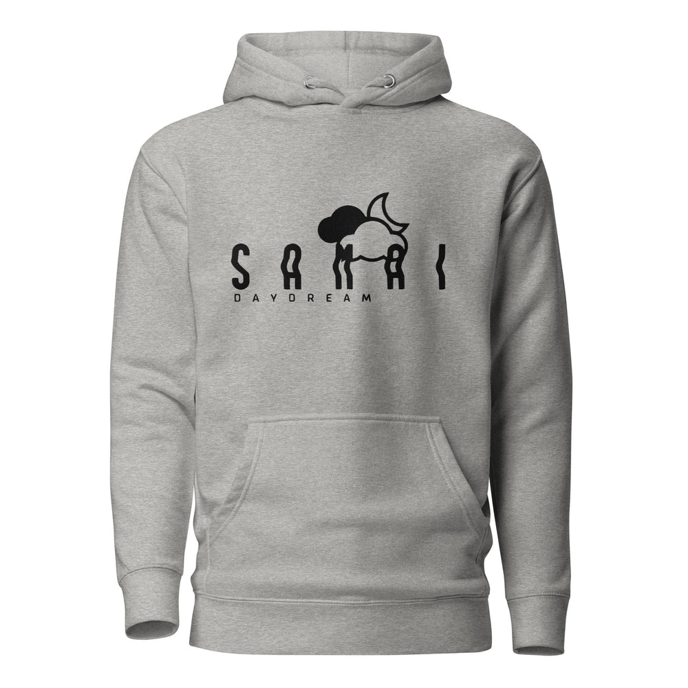 Premium Black Logo Slogan Hoodie-Samai Apparel