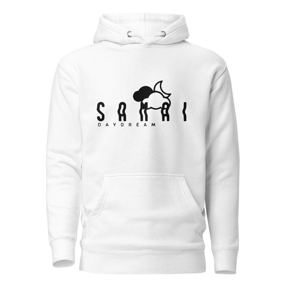 Premium Black Logo Slogan Hoodie-Samai Apparel