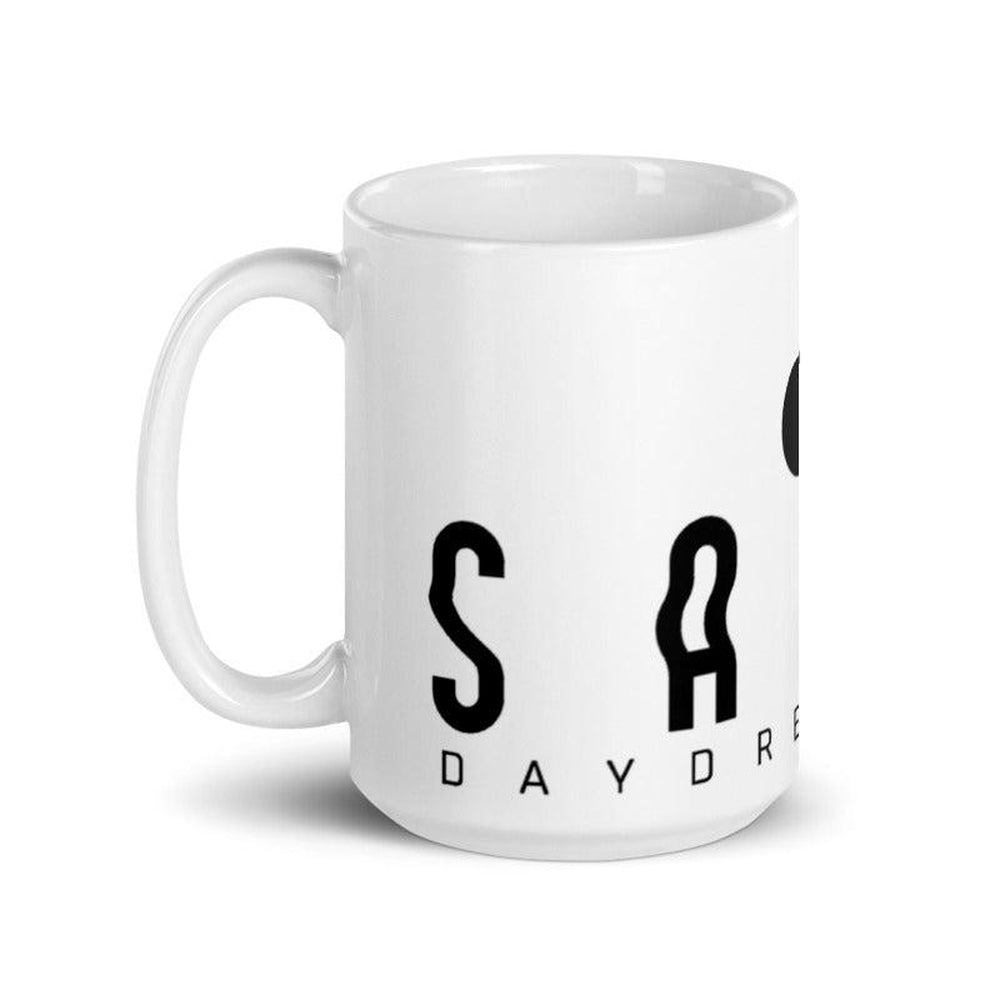 White Samai Glossy Mug-Samai Apparel